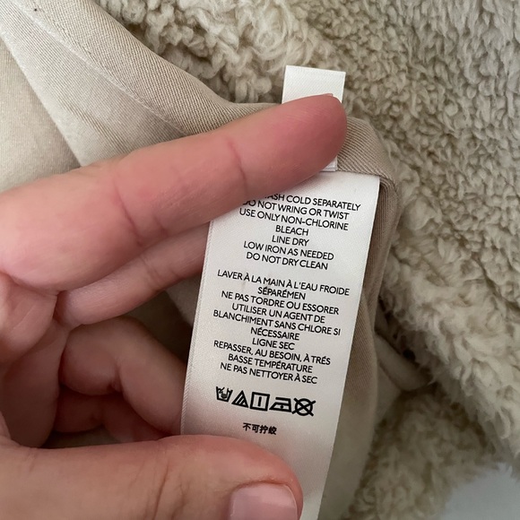 Free people Sherpa jacket size small - Picture 4 of 5